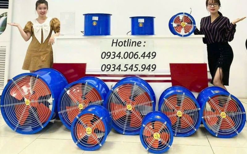 Phân phối quạt hướng trục Wing